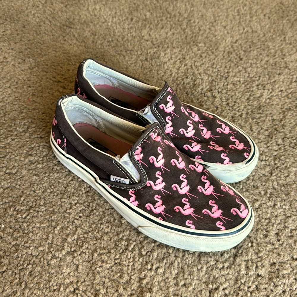 Vintage flamingo vans